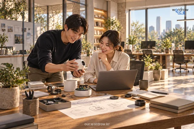성장한 신생 기업의 개발 현장. 기업가치 기준은 원문 정의로 함께 제공.