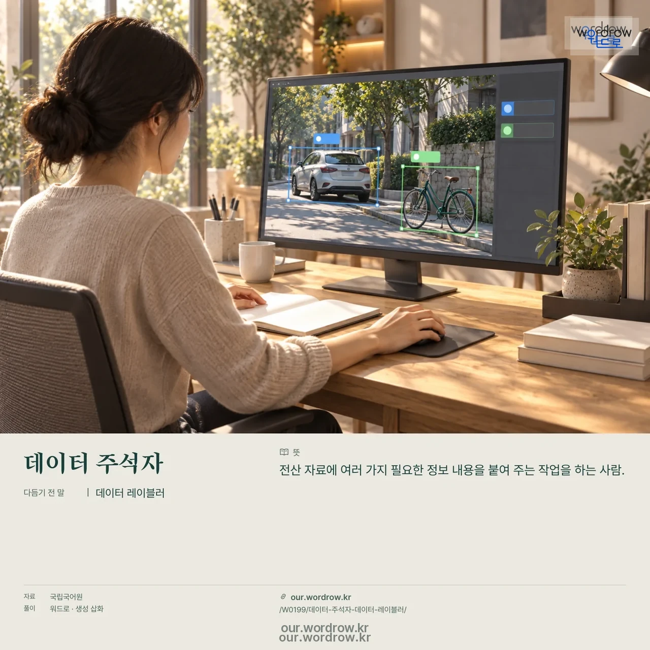 데이터 주석자 · 데이터 레이블러 영상 미리보기
