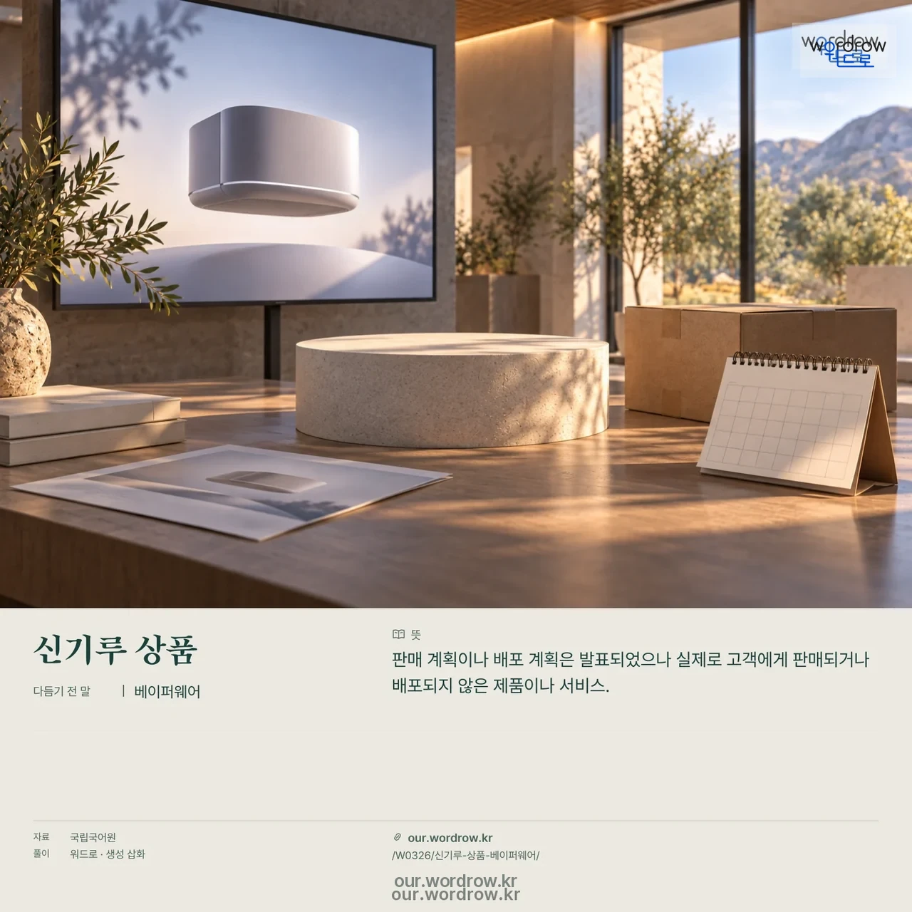 신기루 상품 · 베이퍼웨어 영상 미리보기