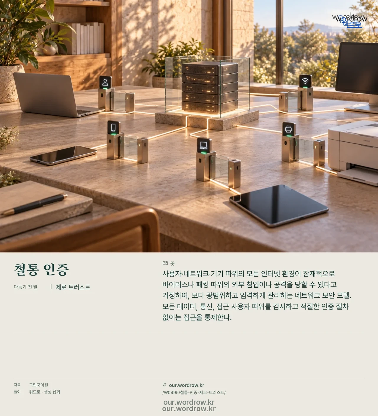 철통 인증 · 제로 트러스트 영상 미리보기