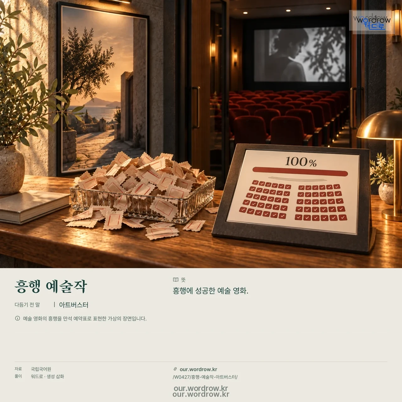 흥행 예술작 · 아트버스터 영상 미리보기