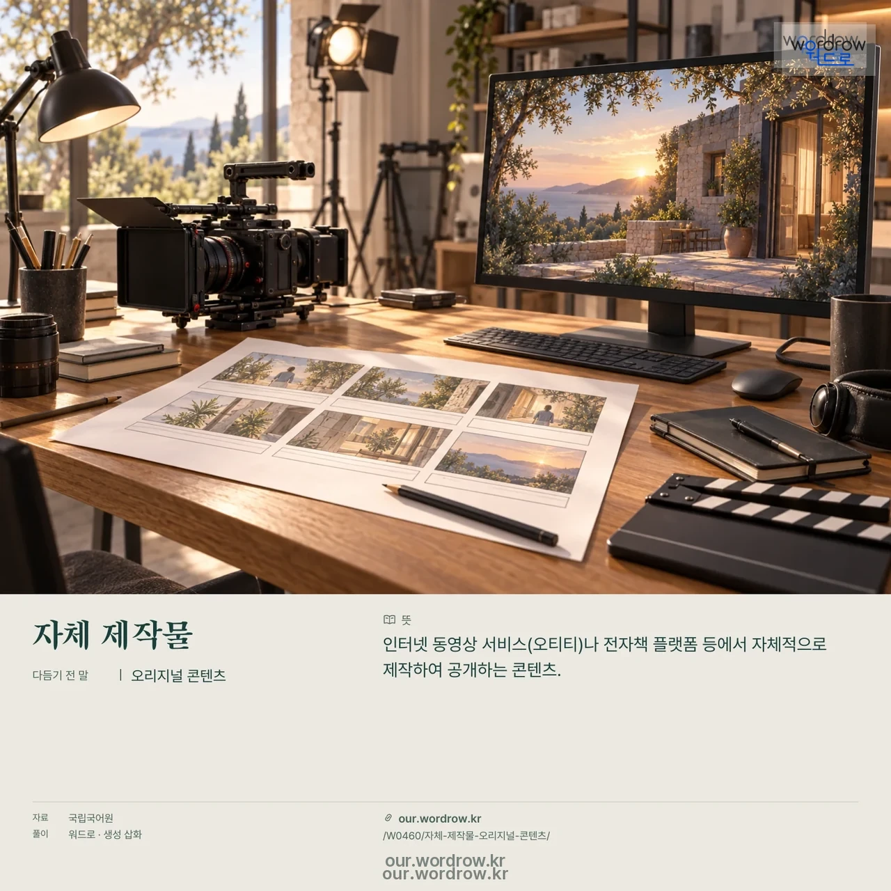 자체 제작물 · 오리지널 콘텐츠 영상 미리보기