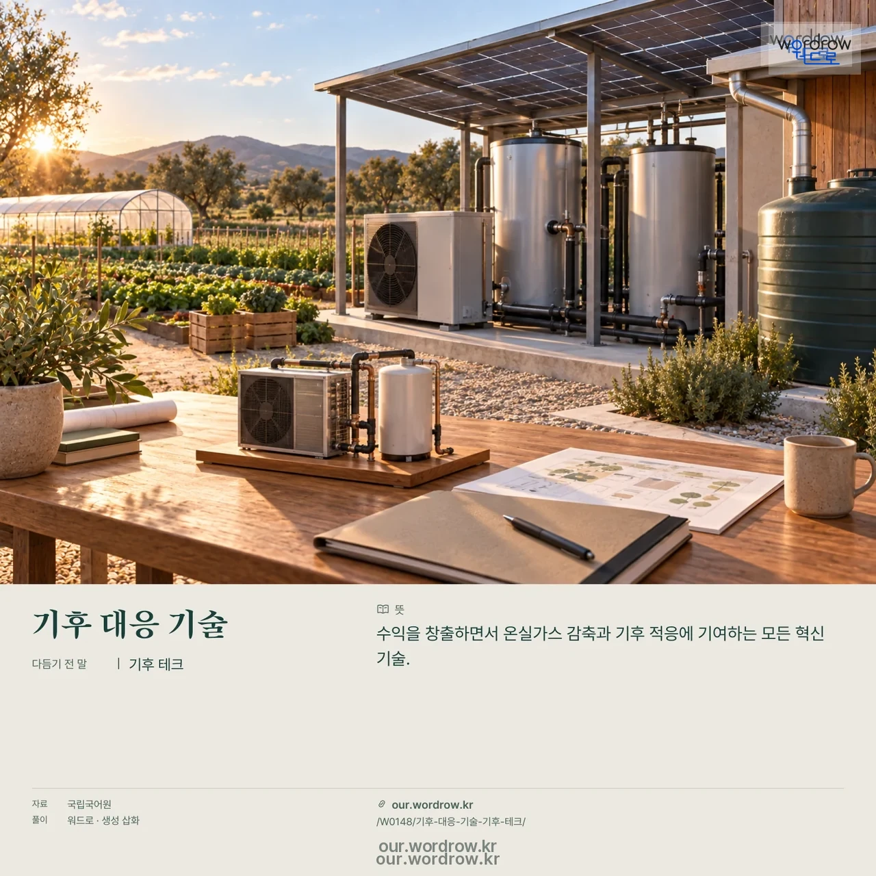 기후 대응 기술 · 기후 테크 영상 미리보기