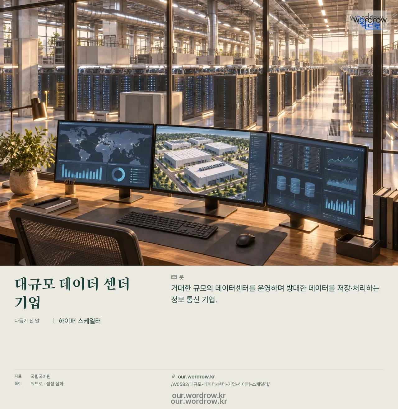 대규모 데이터 센터 기업 · 하이퍼 스케일러 영상 미리보기