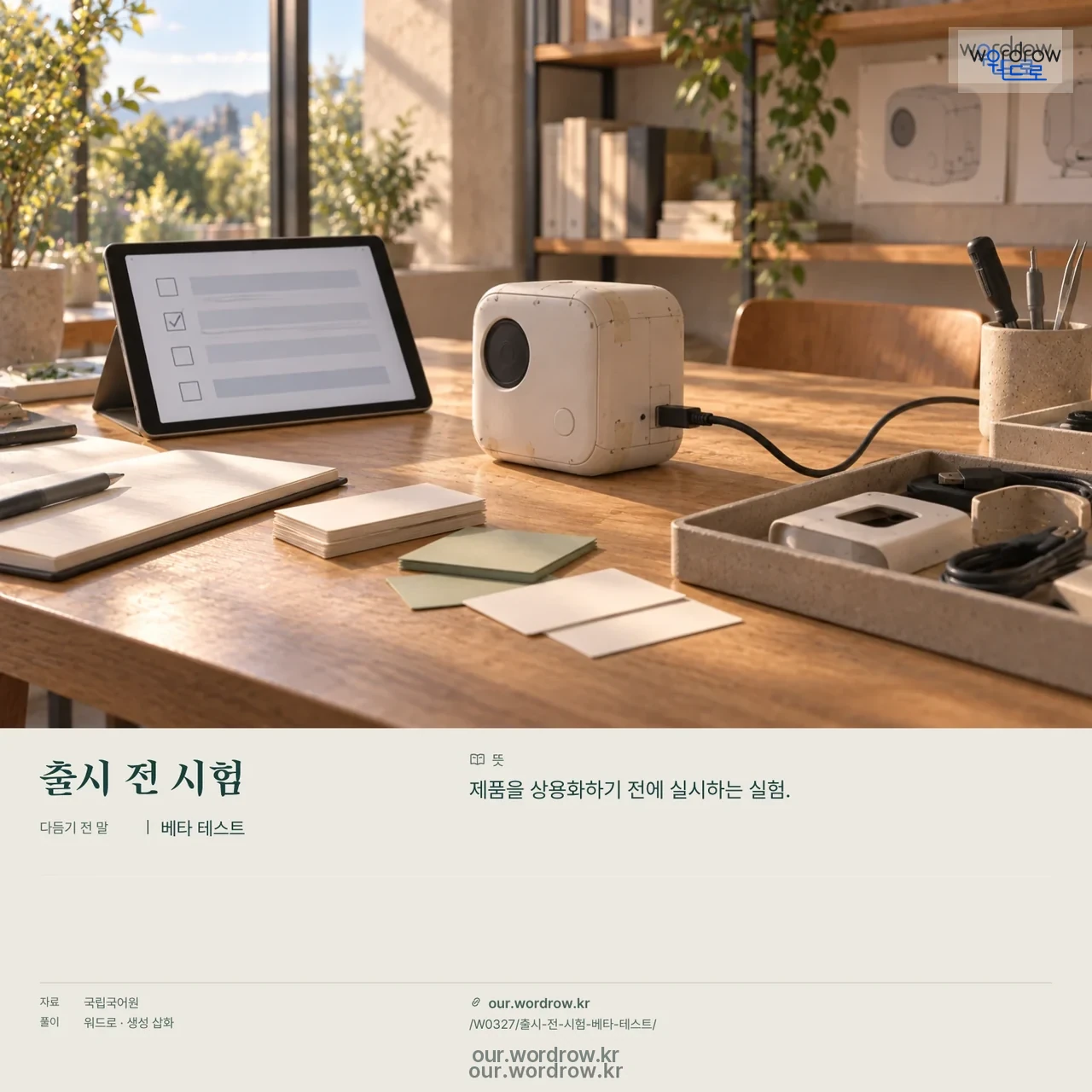 출시 전 시험 · 베타 테스트 영상 미리보기