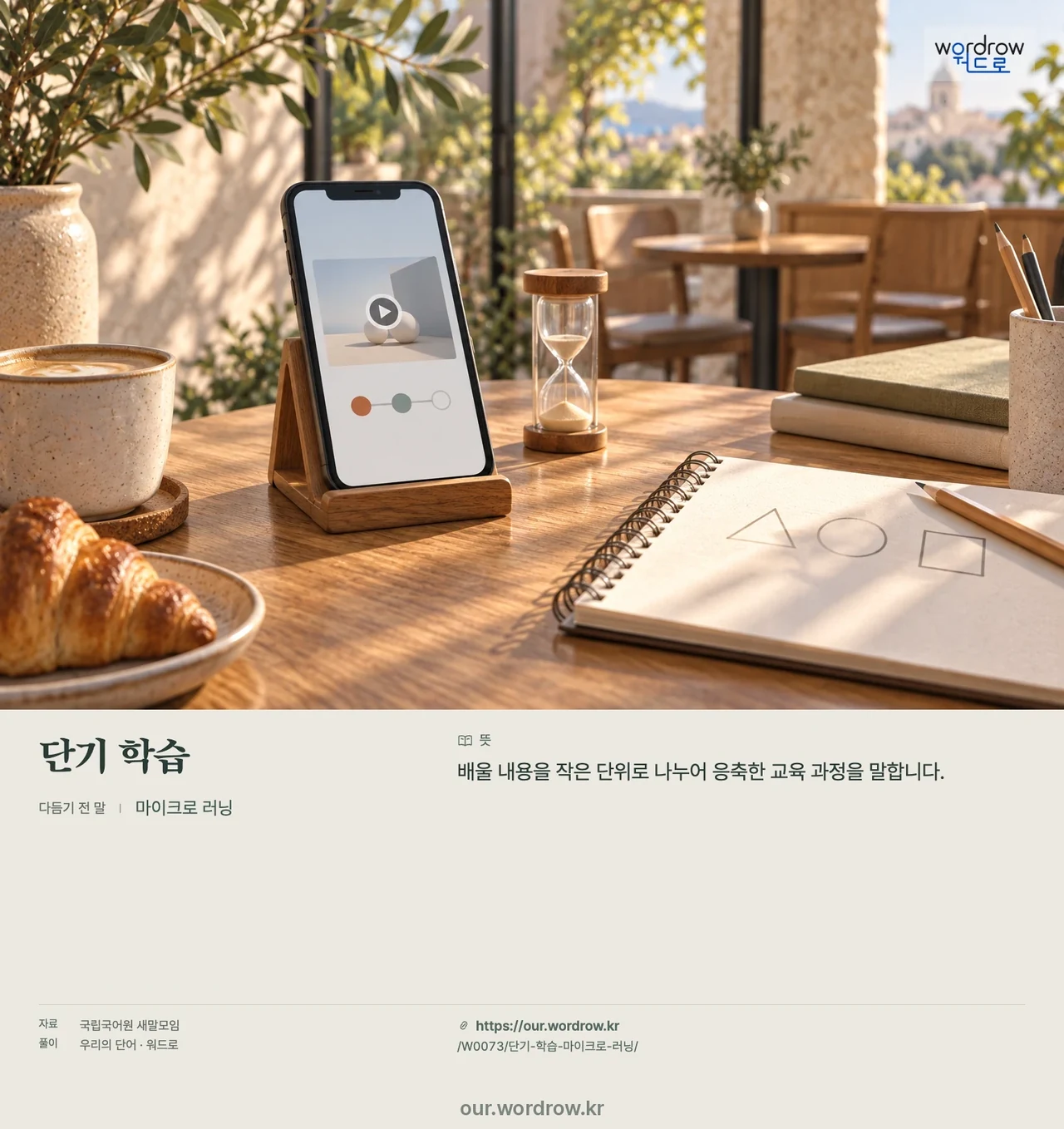 단기 학습 · 마이크로 러닝 영상 미리보기