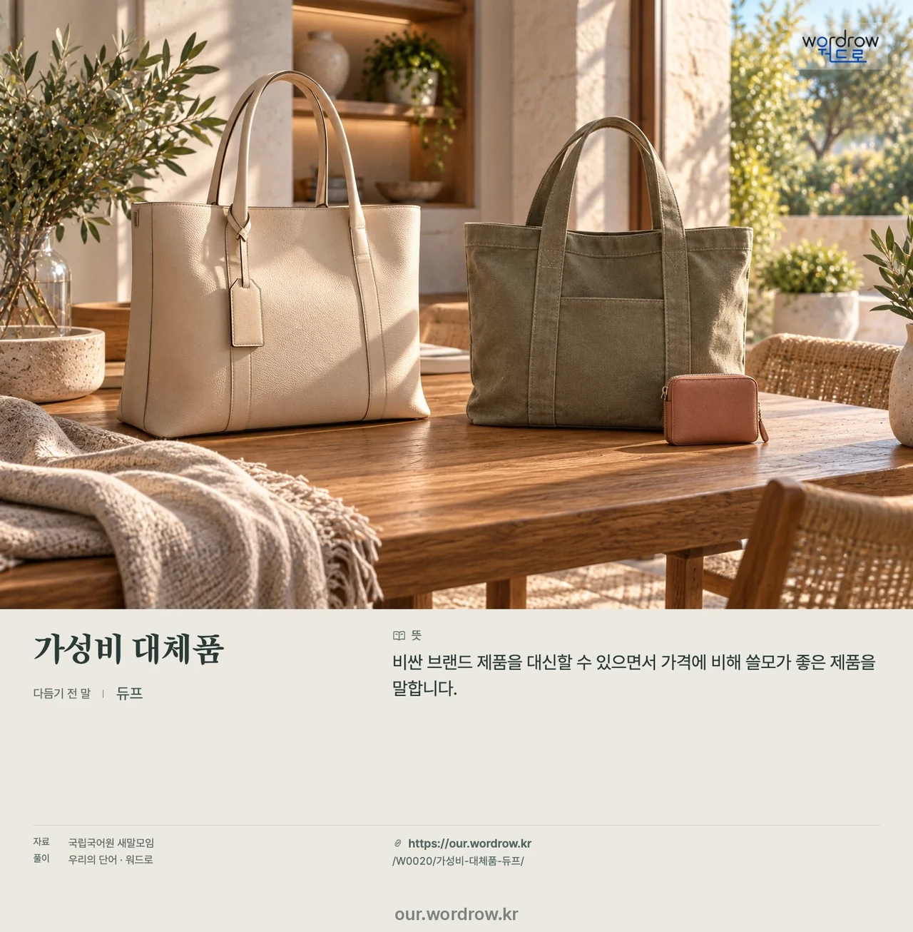 가성비 대체품 · 듀프 영상 미리보기