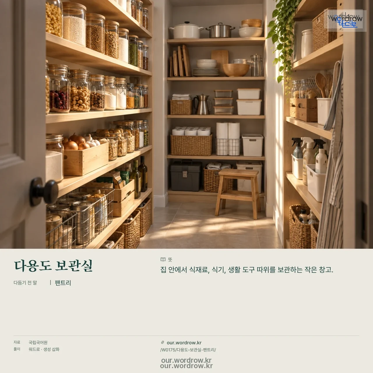 다용도 보관실 · 팬트리 영상 미리보기