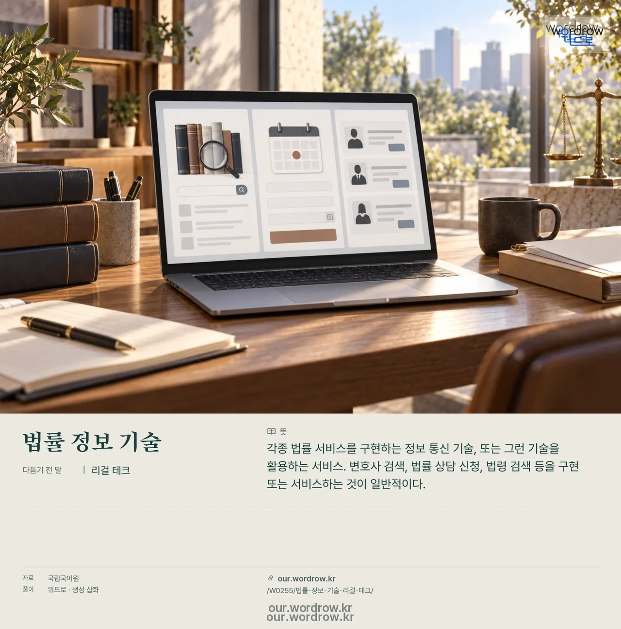 법률 정보 기술 · 리걸 테크 영상 미리보기