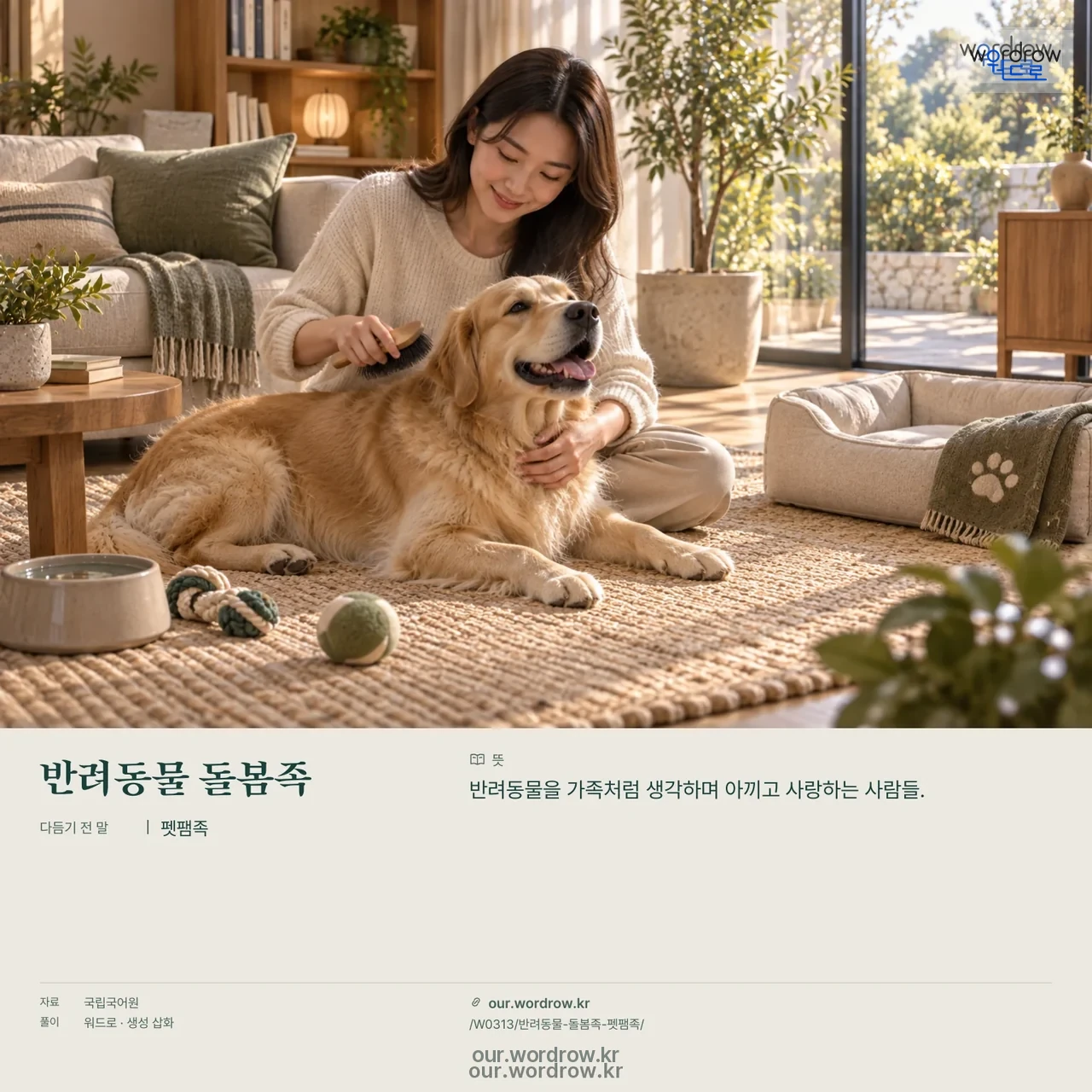 반려동물 돌봄족 · 펫팸족 영상 미리보기