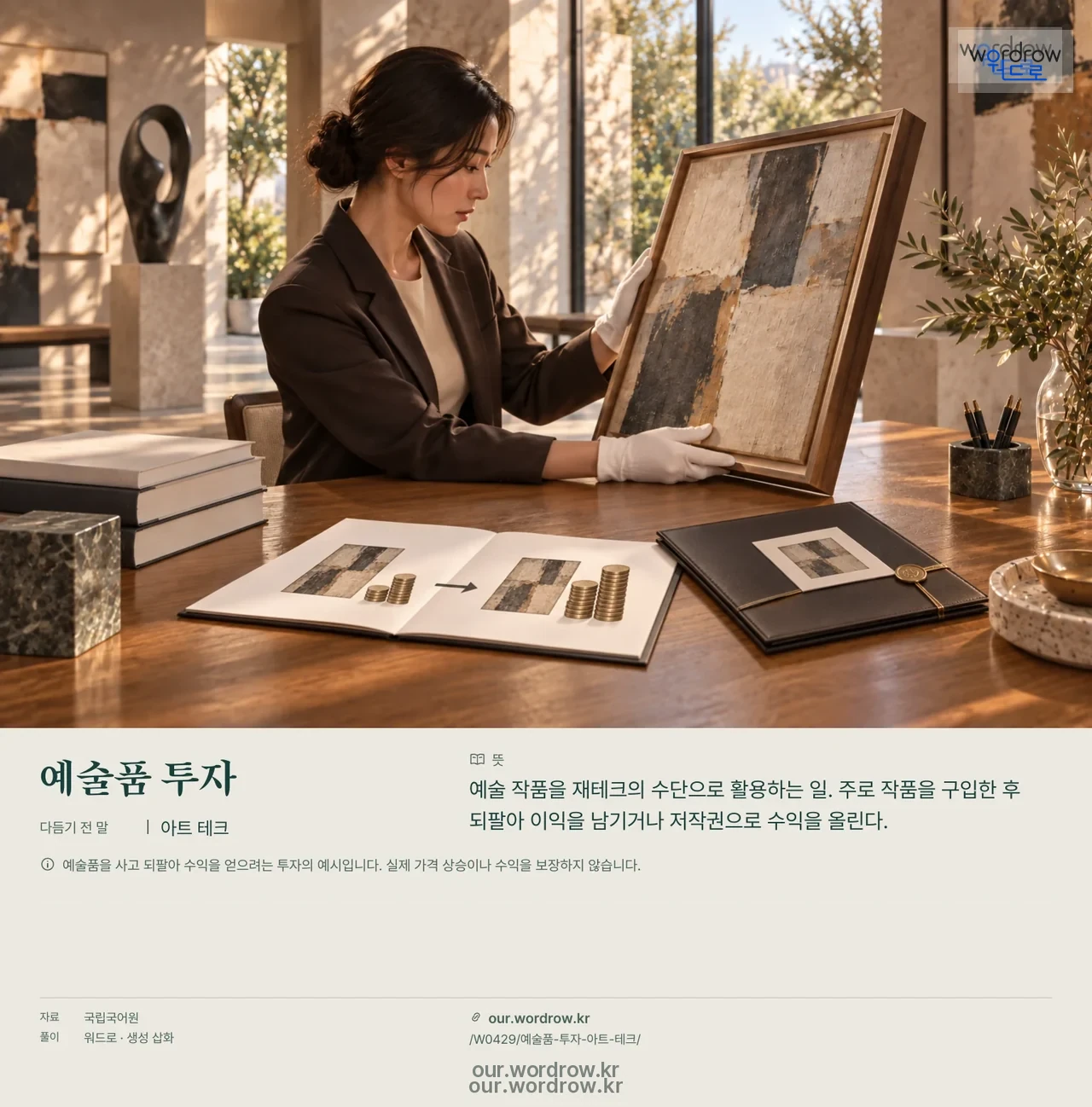 예술품 투자 · 아트 테크 영상 미리보기