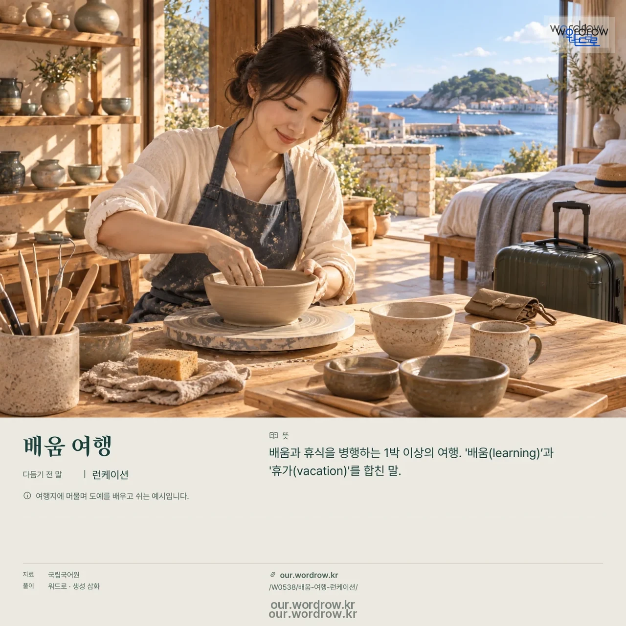 배움 여행 · 런케이션 영상 미리보기