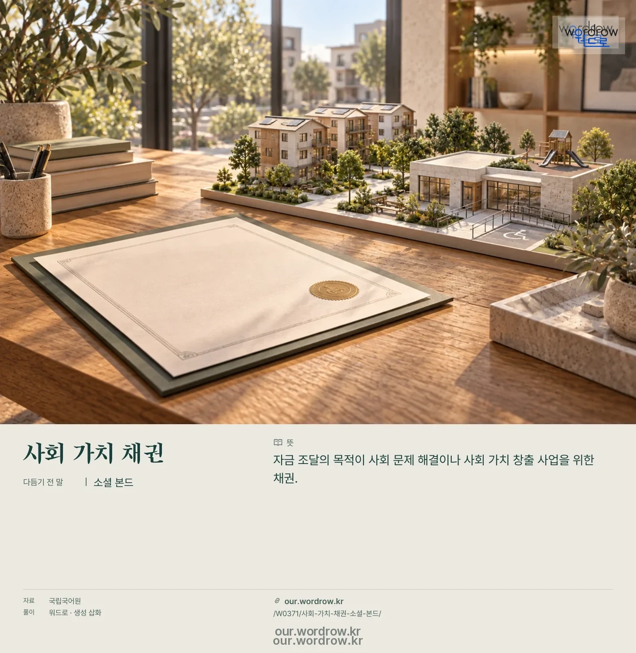 사회 가치 채권 · 소셜 본드 영상 미리보기