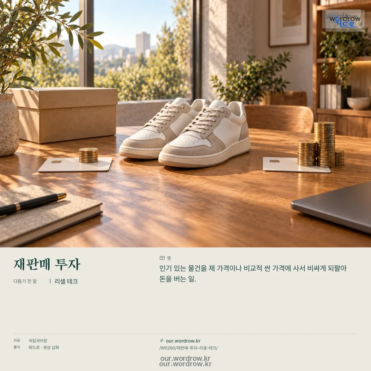재판매 투자 · 리셀 테크 영상 미리보기