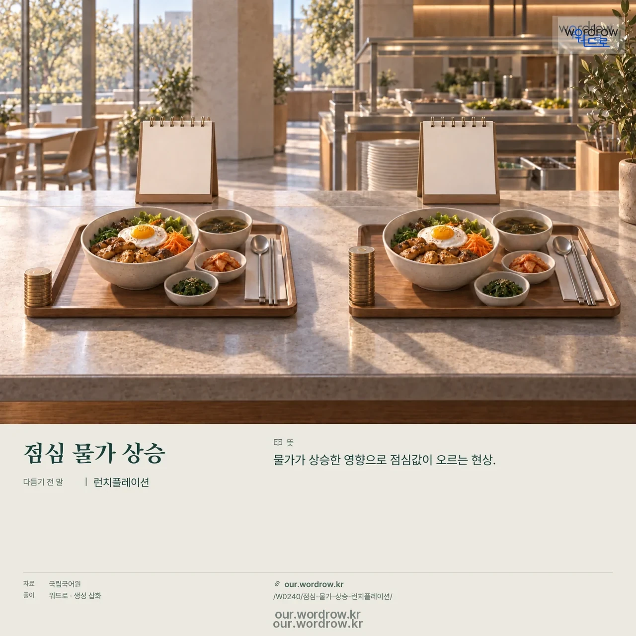 점심 물가 상승 · 런치플레이션 영상 미리보기