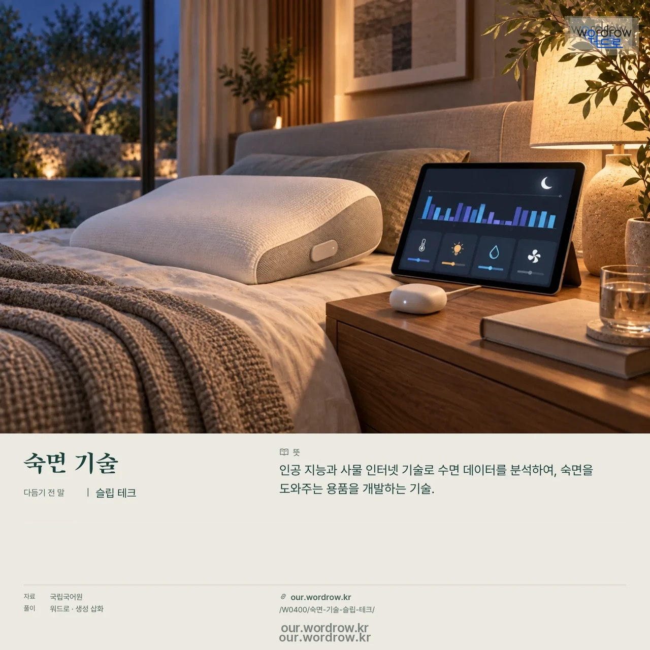 숙면 기술 · 슬립 테크 영상 미리보기