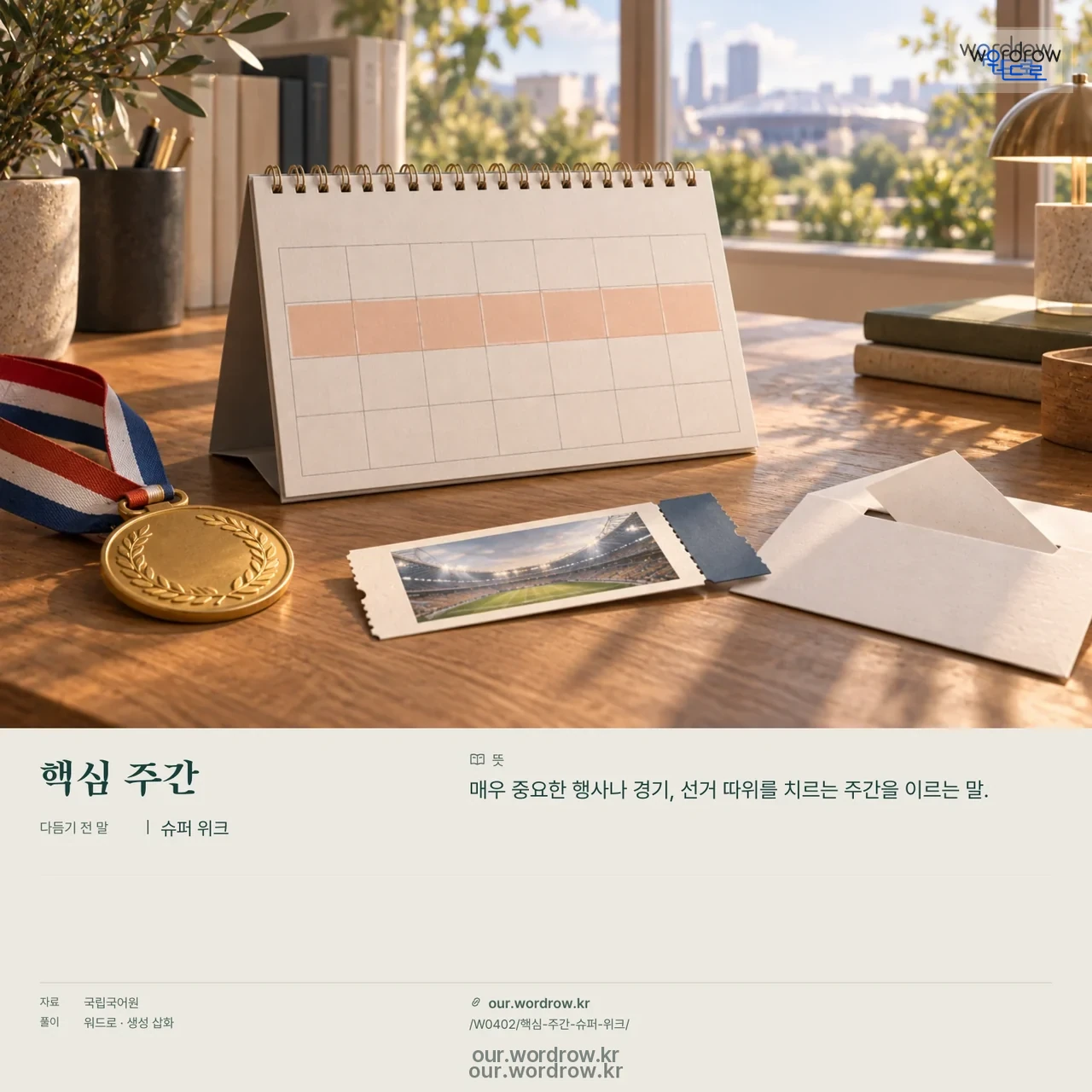핵심 주간 · 슈퍼 위크 영상 미리보기