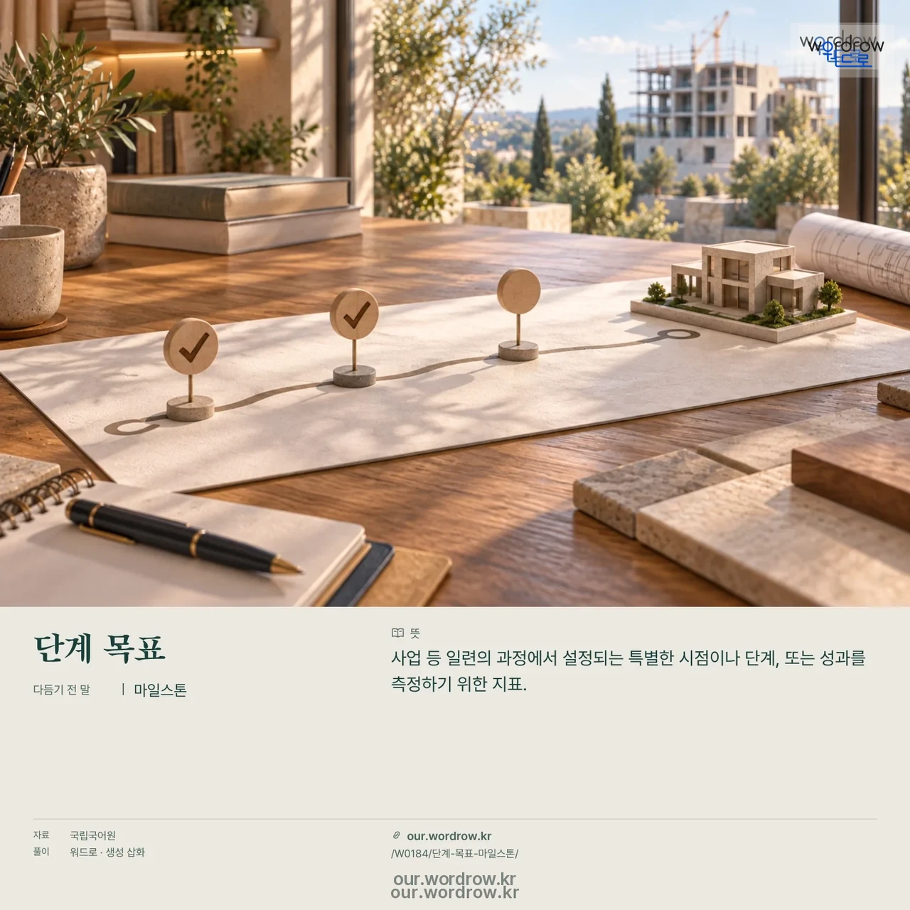 단계 목표 · 마일스톤 영상 미리보기