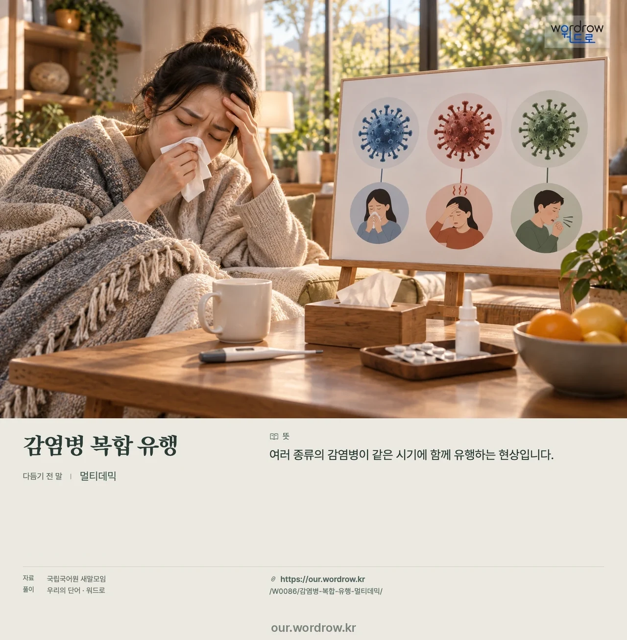 감염병 복합 유행 · 멀티데믹 영상 미리보기