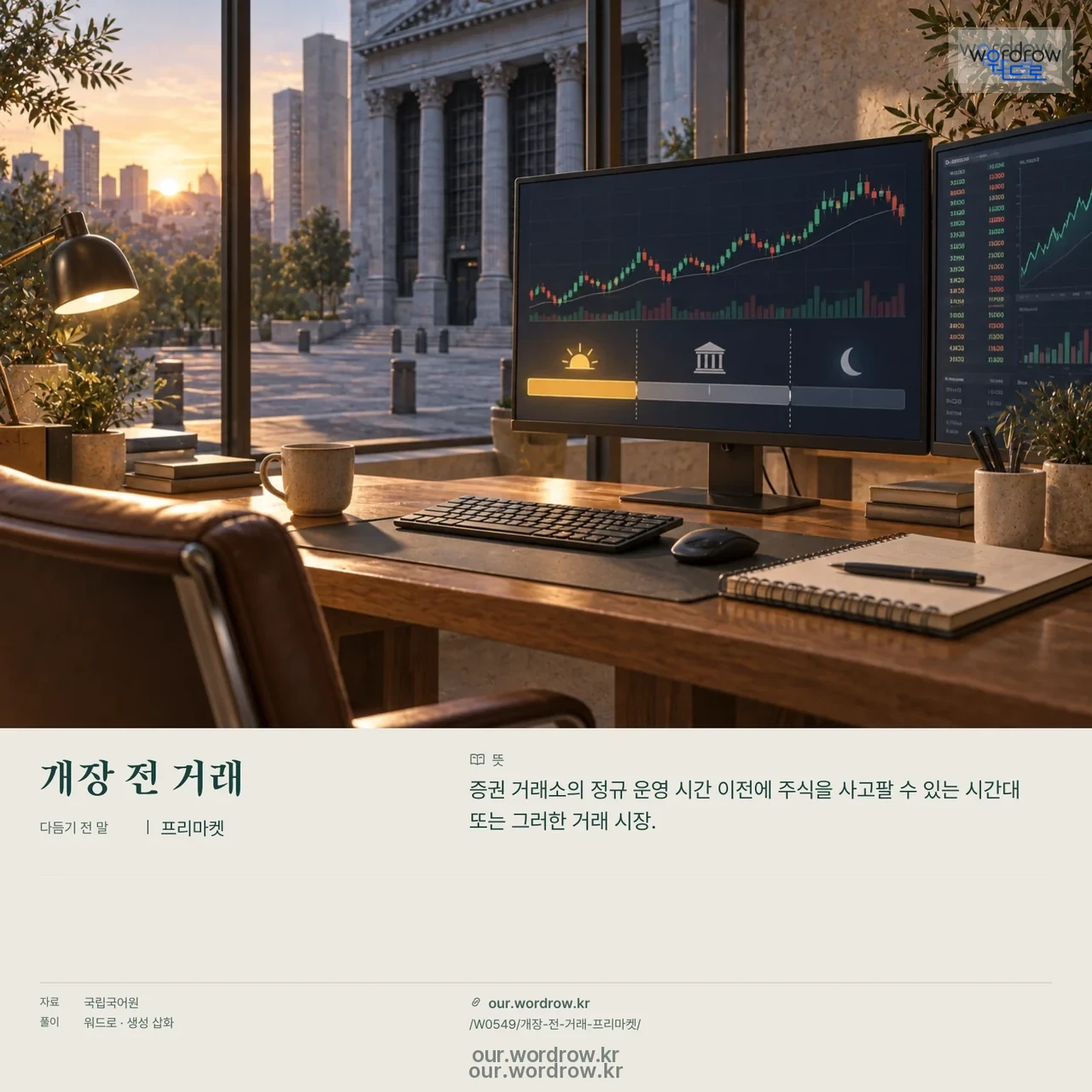 개장 전 거래 · 프리마켓 영상 미리보기