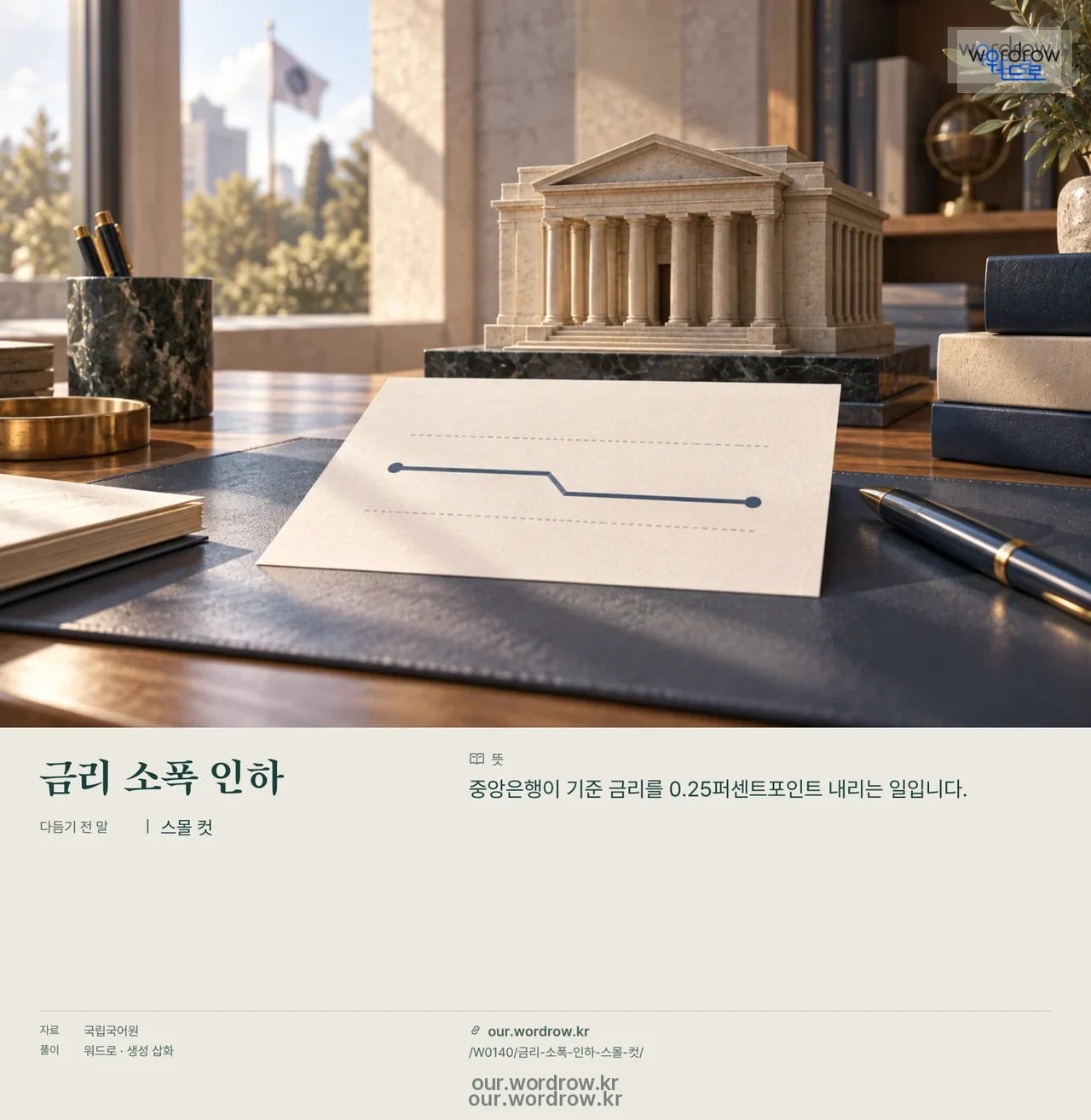 금리 소폭 인하 · 스몰 컷 영상 미리보기