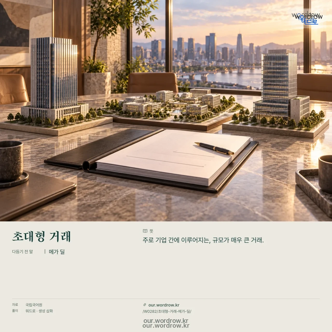 초대형 거래 · 메가 딜 영상 미리보기
