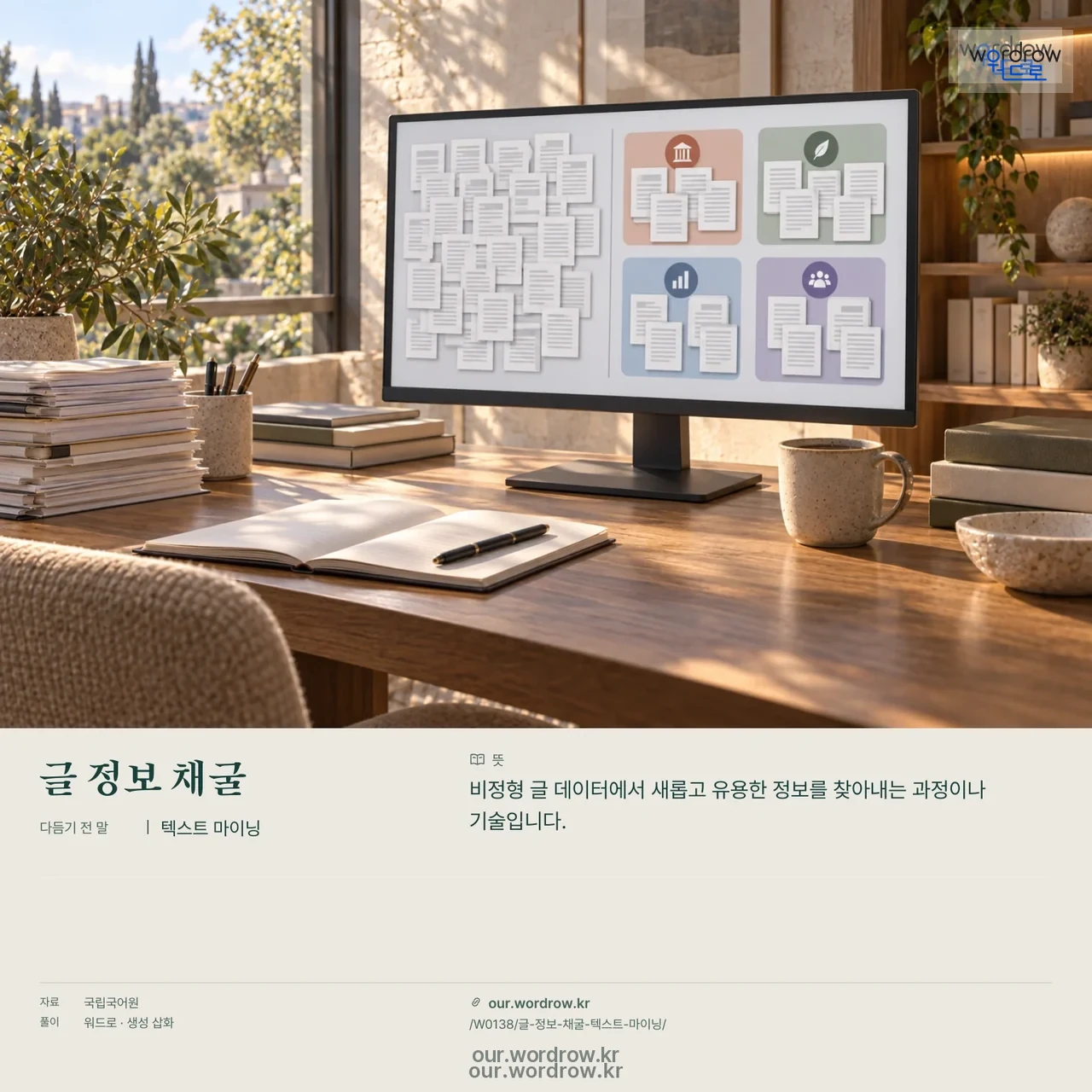 글 정보 채굴 · 텍스트 마이닝 영상 미리보기