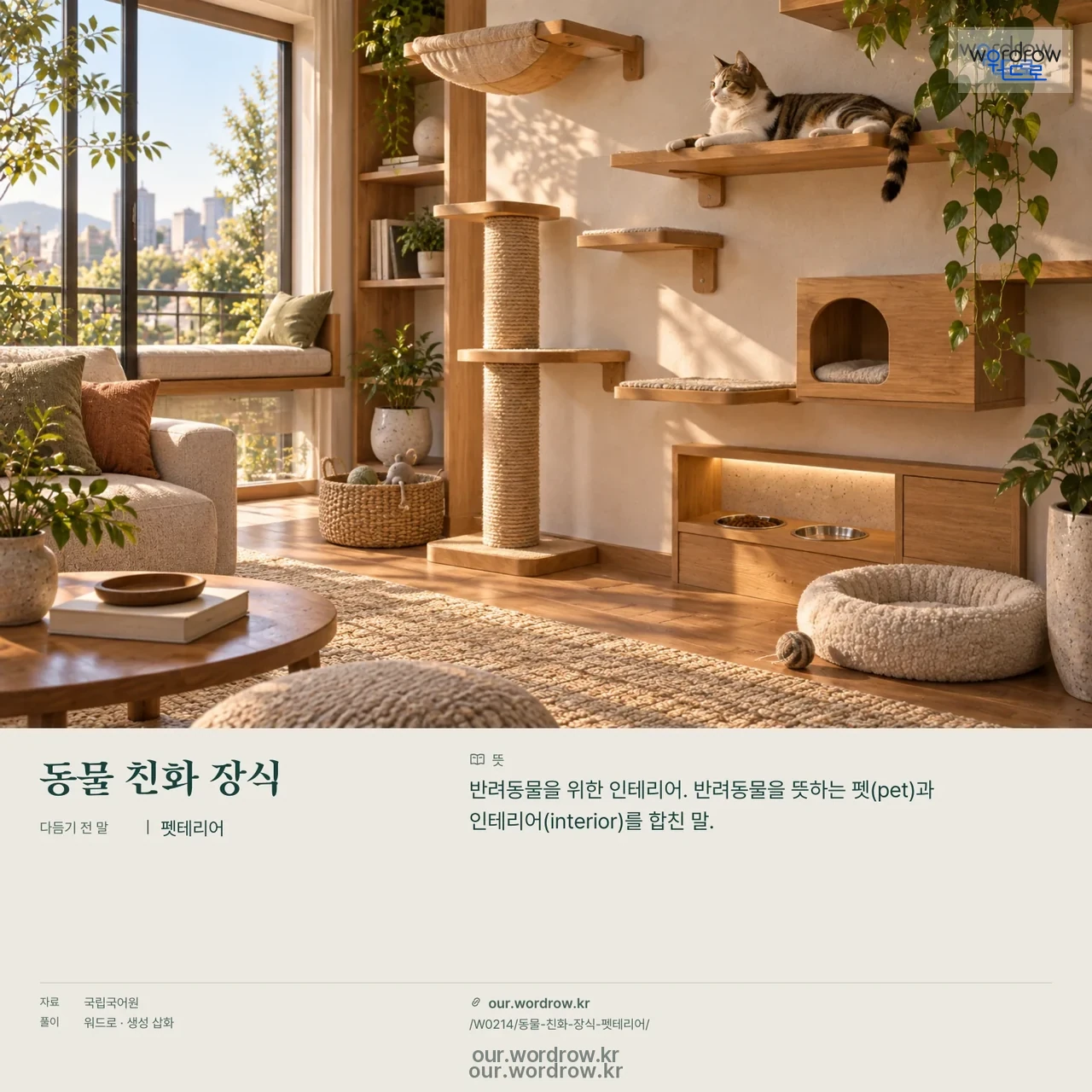 동물 친화 장식 · 펫테리어 영상 미리보기