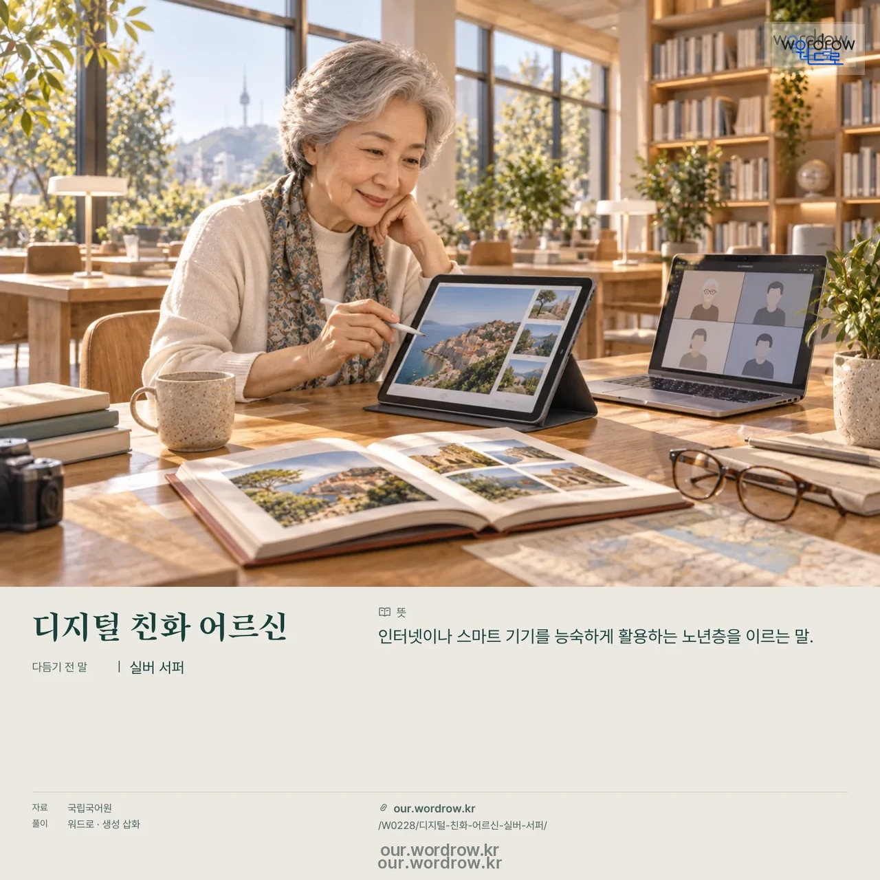 디지털 친화 어르신 · 실버 서퍼 영상 미리보기