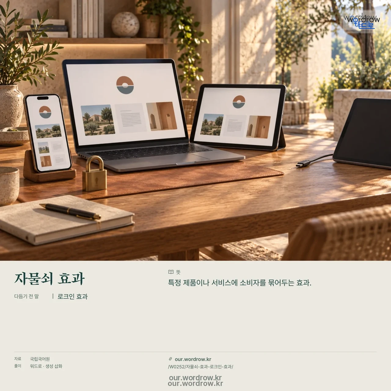 자물쇠 효과 · 로크인 효과 영상 미리보기