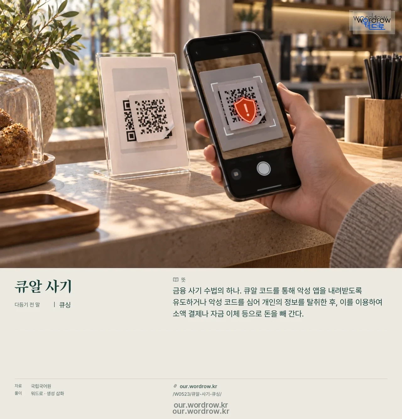 큐알 사기 · 큐싱 영상 미리보기