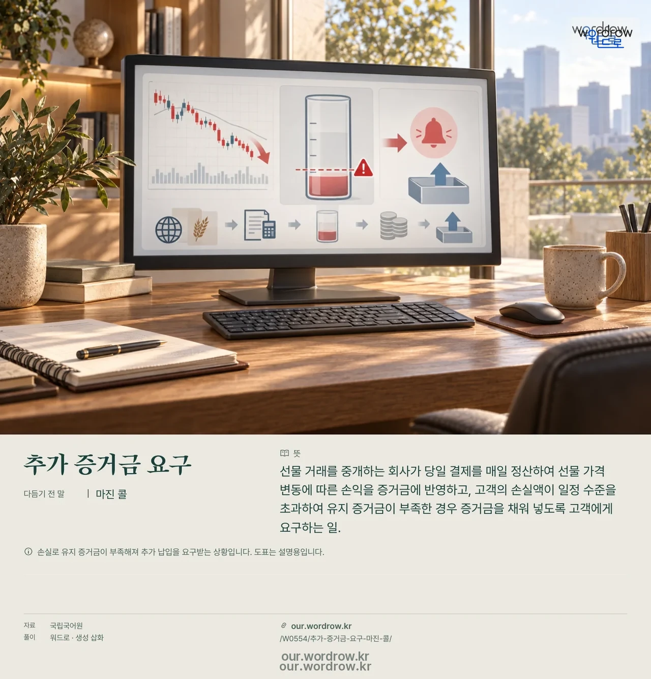 추가 증거금 요구 · 마진 콜 영상 미리보기