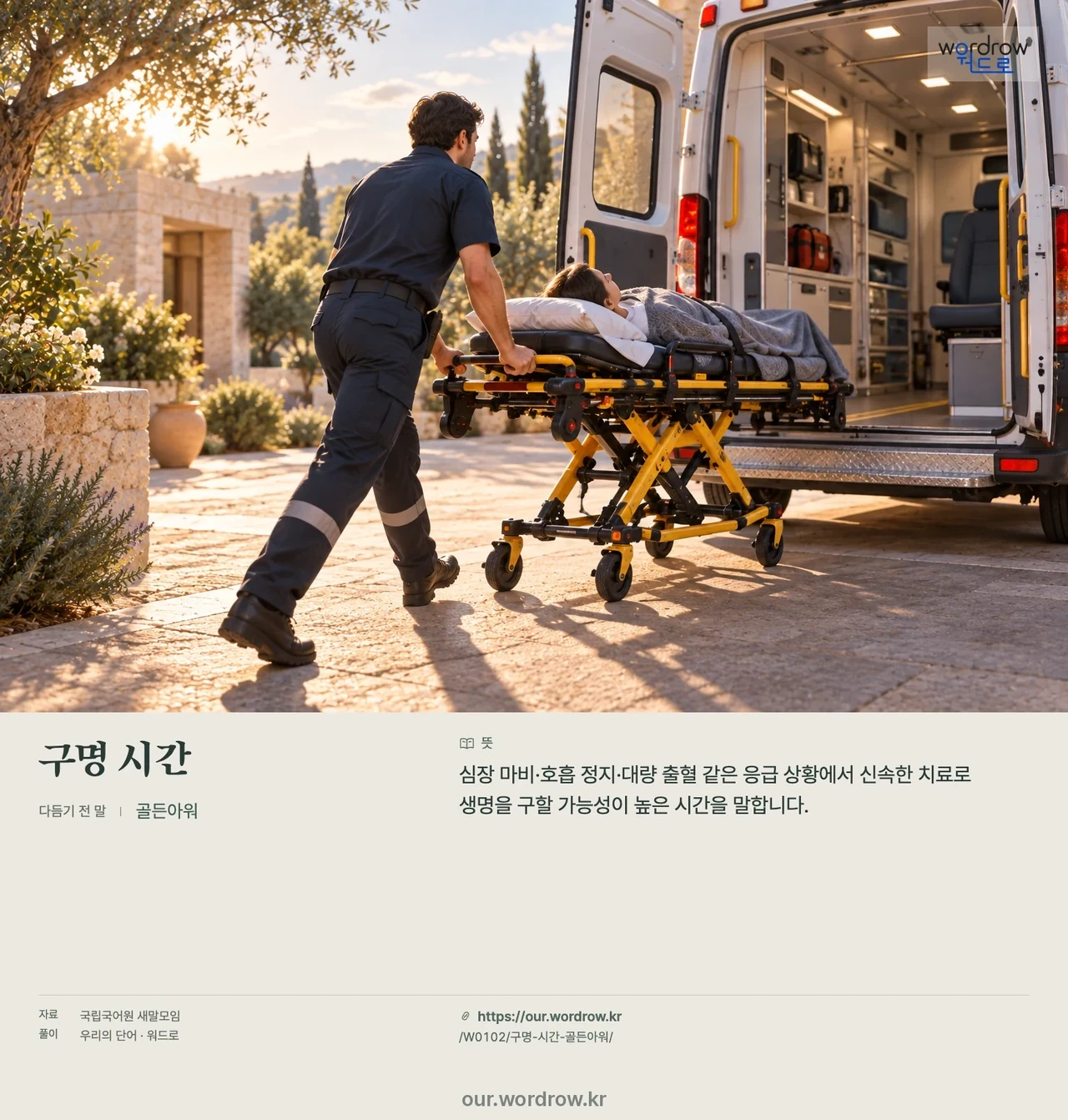 구명 시간 · 골든아워 영상 미리보기