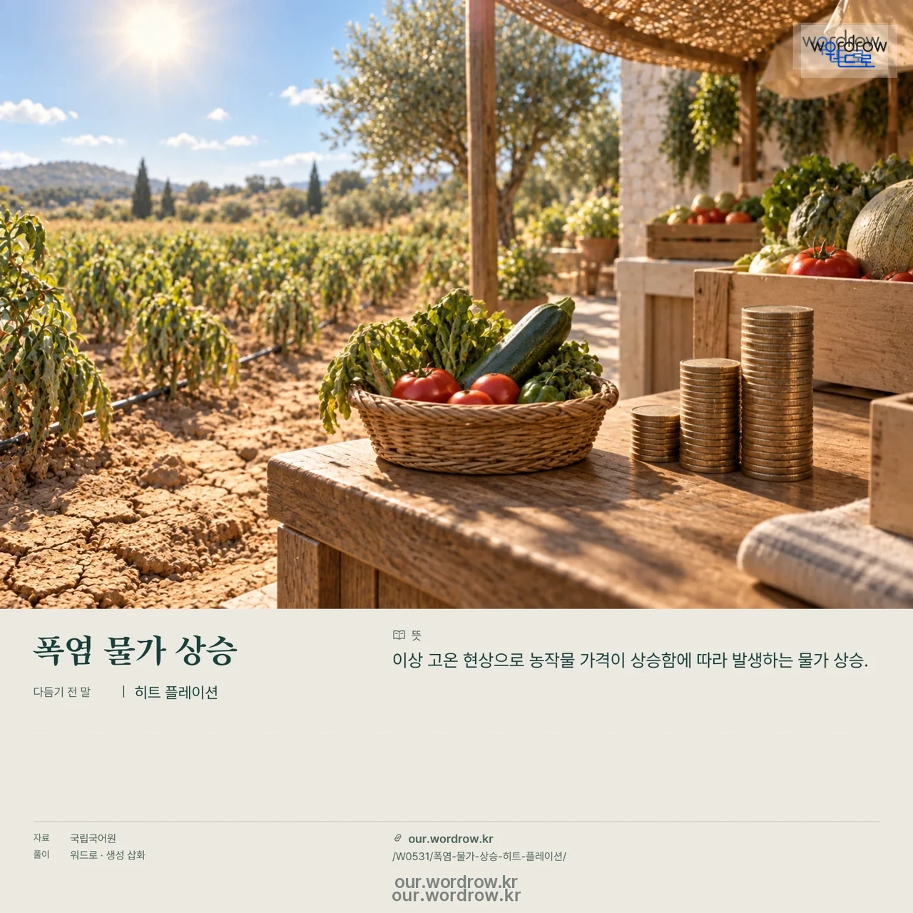 폭염 물가 상승 · 히트 플레이션 영상 미리보기