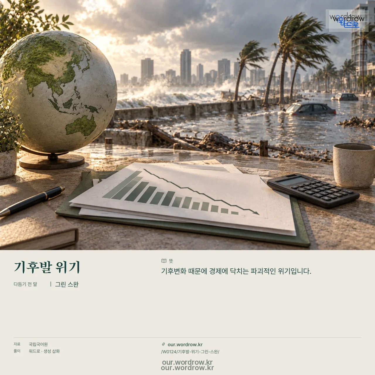 기후발 위기 · 그린 스완 영상 미리보기