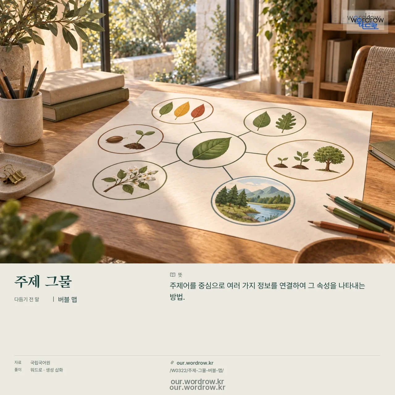 주제 그물 · 버블 맵 영상 미리보기