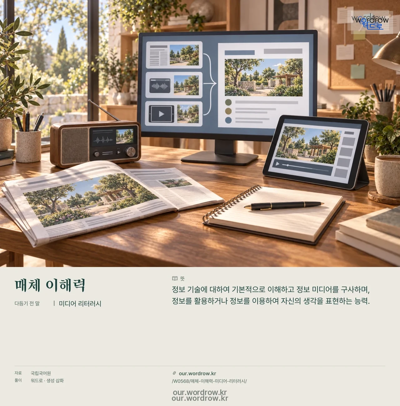 매체 이해력 · 미디어 리터러시 영상 미리보기