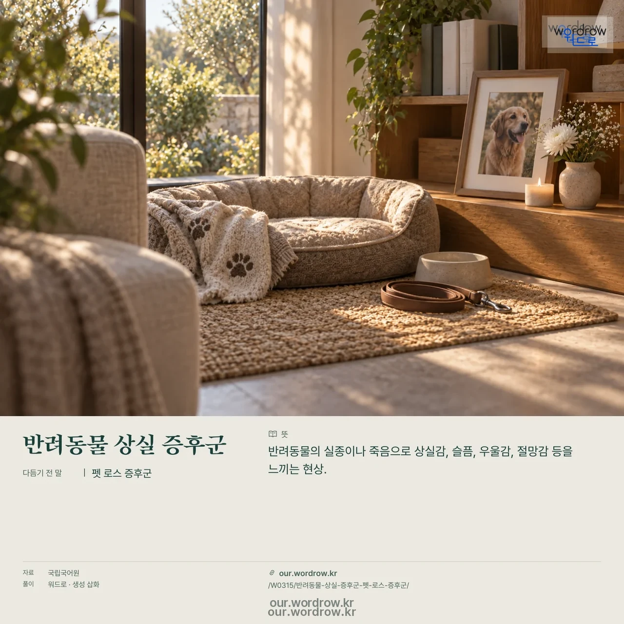 반려동물 상실 증후군 · 펫 로스 증후군 영상 미리보기