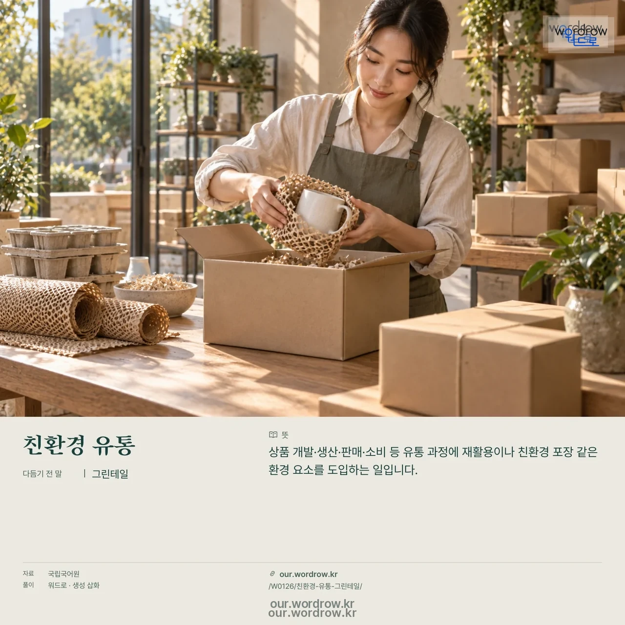 친환경 유통 · 그린테일 영상 미리보기