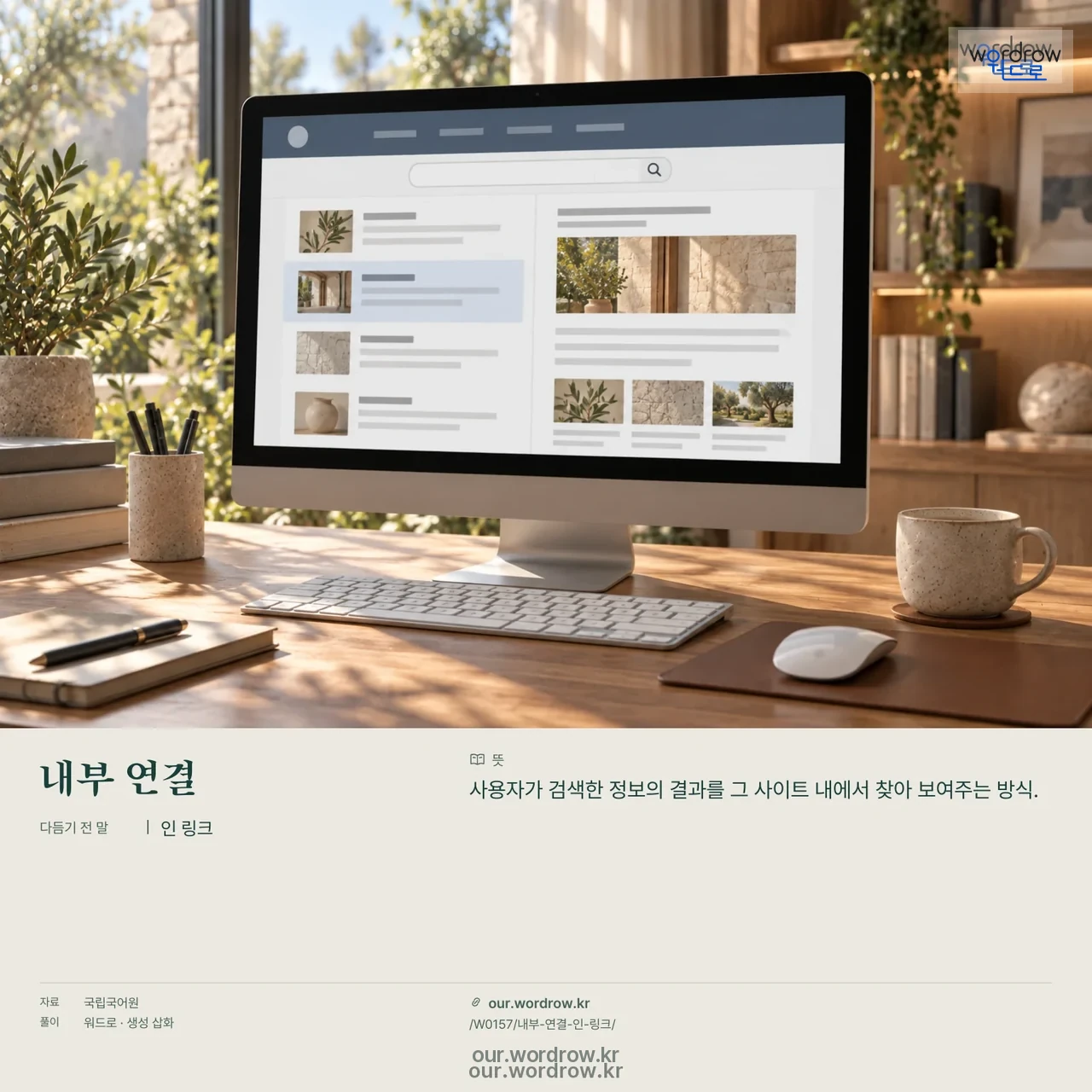 내부 연결 · 인 링크 영상 미리보기