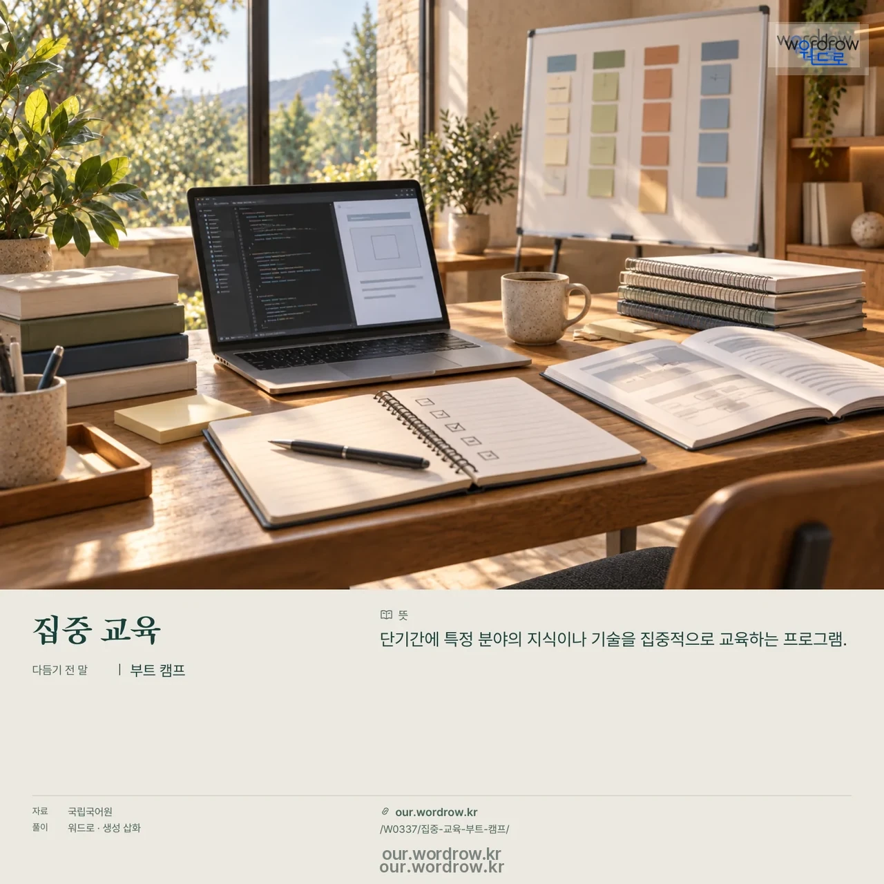 집중 교육 · 부트 캠프 영상 미리보기