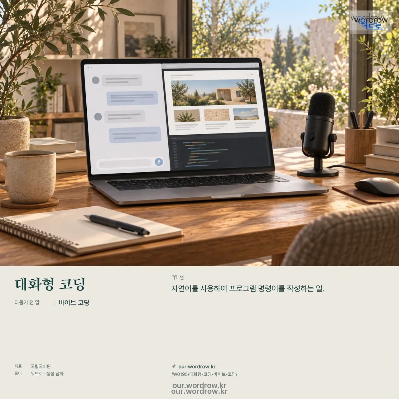 대화형 코딩 · 바이브 코딩 영상 미리보기