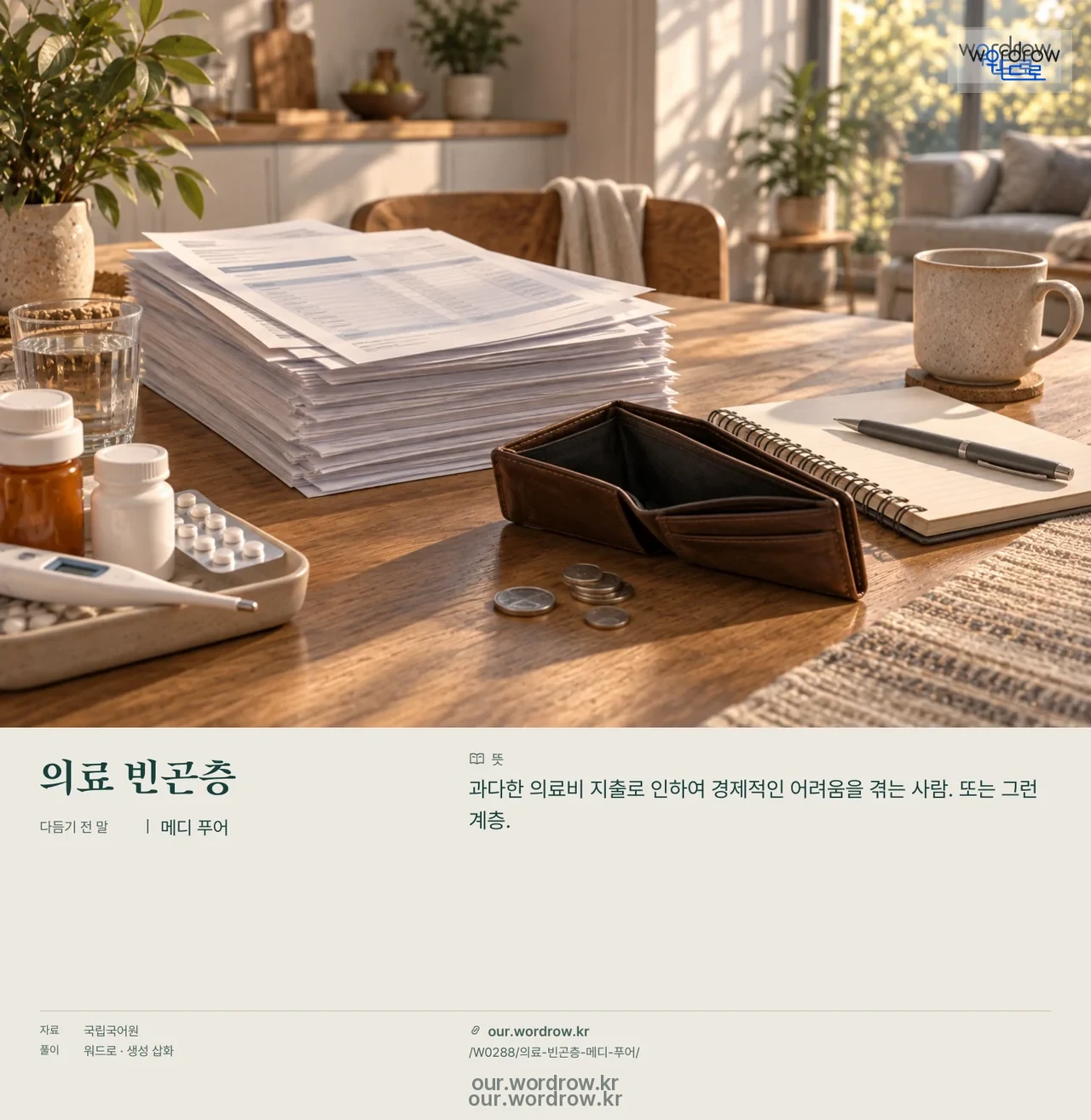 의료 빈곤층 · 메디 푸어 영상 미리보기