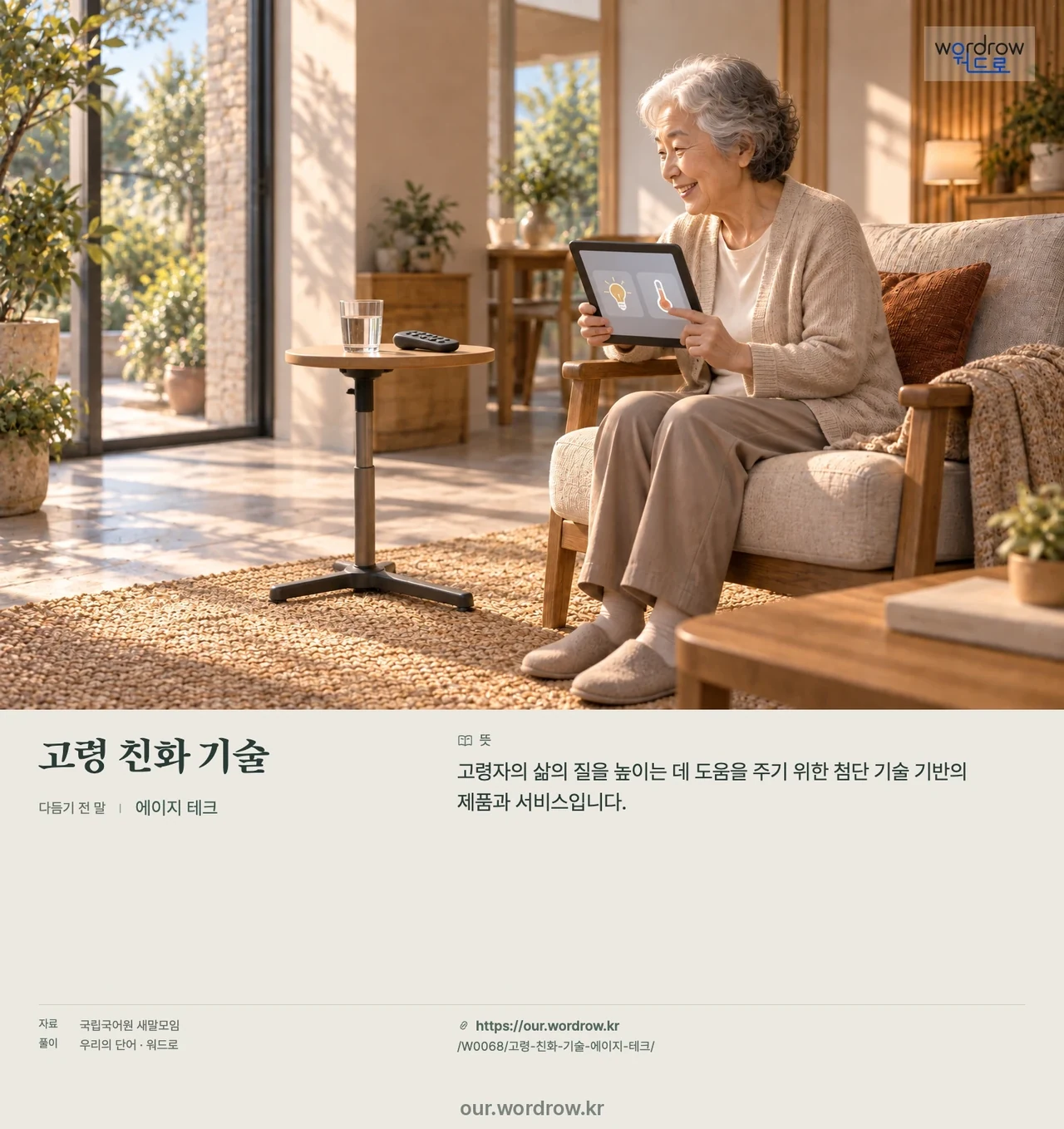 고령 친화 기술 · 에이지 테크 영상 미리보기